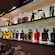 Bottles of perfumes on shelves inside Aquaflor Florence